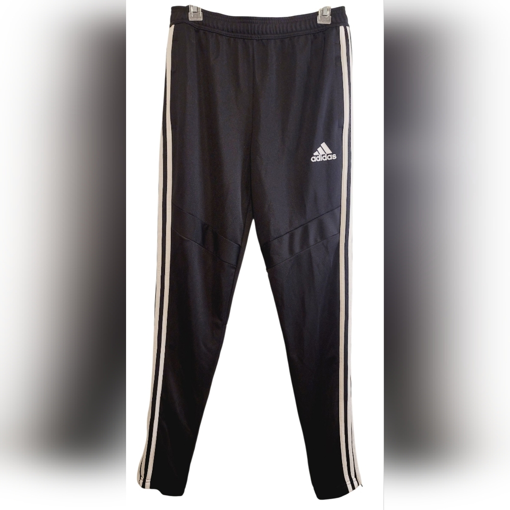 Adidas Tiro19 Training Pants Tapered Leg Ankle Zip Climacool Trackpants Youth XL